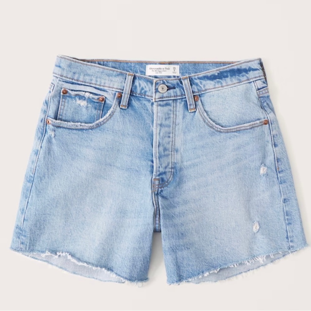 Abercrombie & Fitch 90’s baggy jean shorts